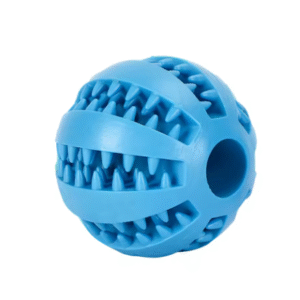 Niebieska SmakoPiłka - Zabawka z Przegródką na Smakołyki